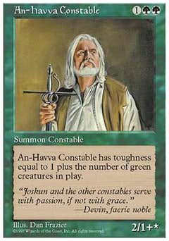An-Havva Constable (5th Edition) Light Play