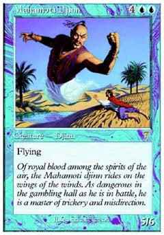 Mahamoti Djinn (7th Edition) Near Mint Foil
