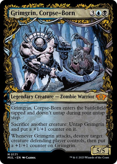 Grimgrin, Corpse-Born (Halo Foil) (March of the Machine: Multiverse Legends) Near Mint