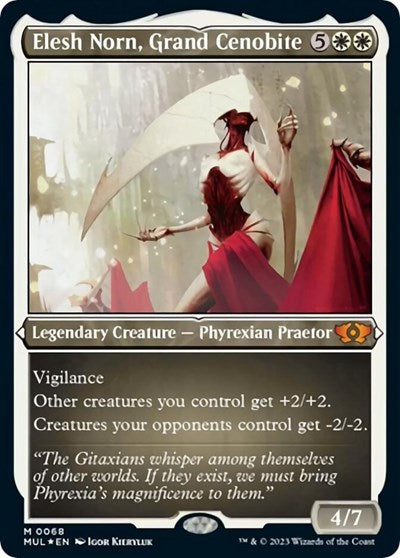 Elesh Norn, Grand Cenobite (Foil Etched) (March of the Machine: Multiverse Legends) Near Mint