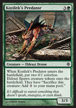 Kozilek's Predator (Rise of the Eldrazi) Near Mint