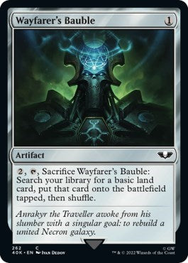 Wayfarer's Bauble (262) (Surge Foil) (Universes Beyond: Warhammer 40K) Near Mint