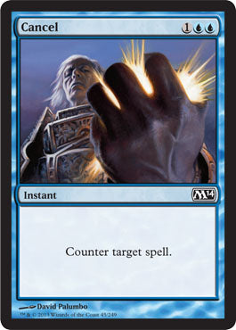 Cancel (Magic 2014 Core Set) Near Mint Foil