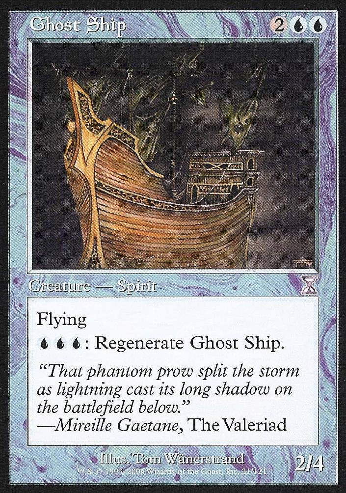 Ghost Ship (Time Spiral Time Shifted) Near Mint Foil