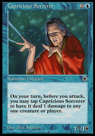 Capricious Sorcerer (Portal) Near Mint