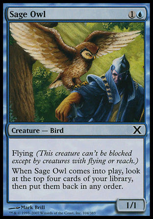 Sage Owl (10th Edition) Near Mint Japanese