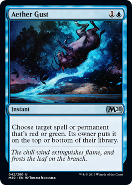 Aether Gust (Magic 2020 Core Set) Near Mint