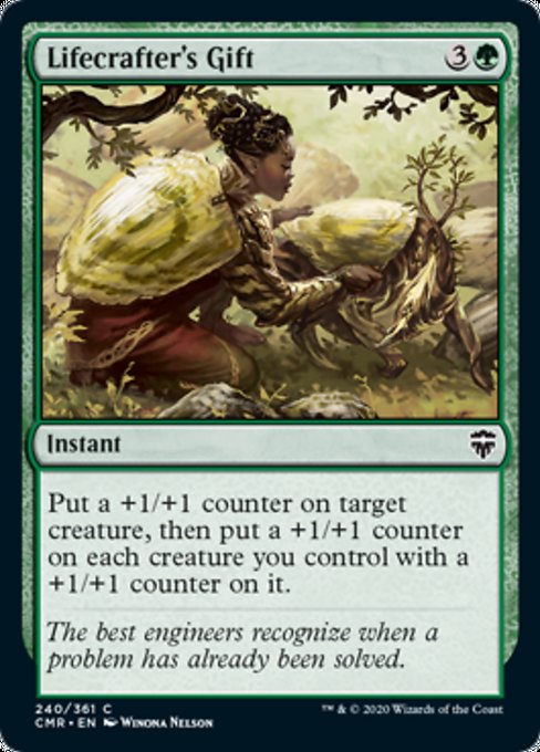 Lifecrafter's Gift (Commander Legends) Near Mint
