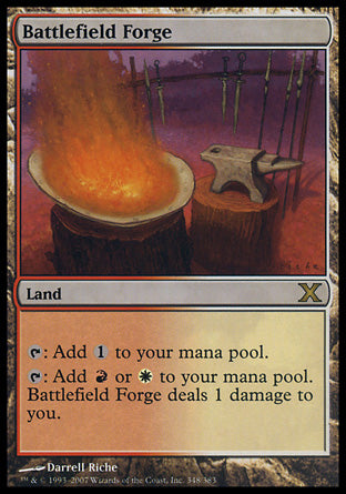 Battlefield Forge (10th Edition) Near Mint Foil