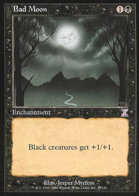 Bad Moon (Time Spiral Time Shifted) Light Play Foil