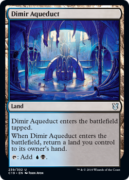 Dimir Aqueduct (Commander 2019) Near Mint
