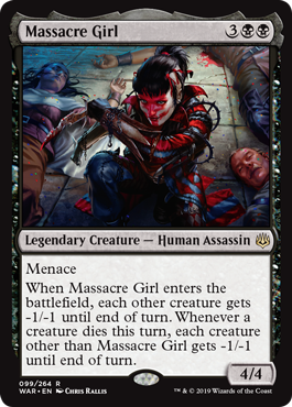 Massacre Girl (War of the Spark) Near Mint