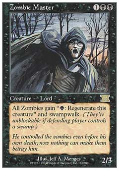 Zombie Master (Classic 6th Edition) Light Play