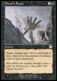 Ghoul's Feast (Mercadian Masques) Near Mint