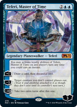Teferi, Master of Time (276) (Magic 2021 Core Set) Near Mint