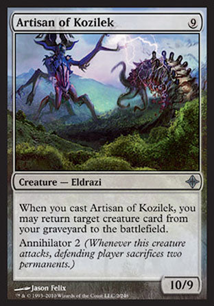Artisan of Kozilek (Rise of the Eldrazi) Near Mint Foil