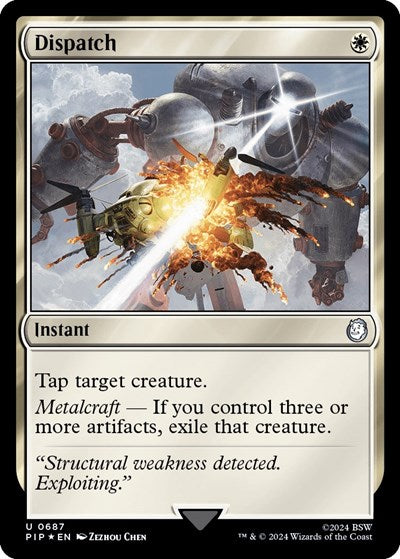 Dispatch (Surge Foil) (Universes Beyond: Fallout) Near Mint