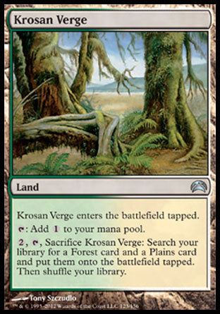 Krosan Verge (Planechase 2012) Near Mint