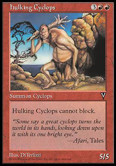 Hulking Cyclops (Visions) Near Mint