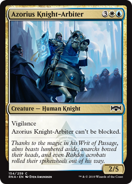 Azorius Knight-Arbiter (Ravnica Allegiance) Near Mint Foil