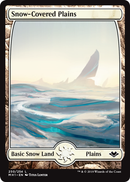 Snow-Covered Plains (Modern Horizons) Near Mint