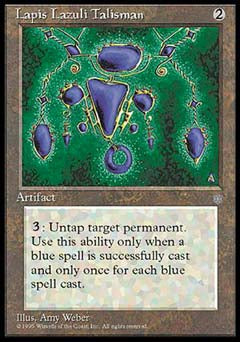 Lapis Lazuli Talisman (Ice Age) Light Play