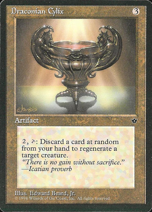Draconian Cylix (Fallen Empires) Light Play