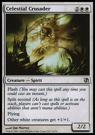 Celestial Crusader (Duel Decks: Elspeth vs Tezzeret) Near Mint