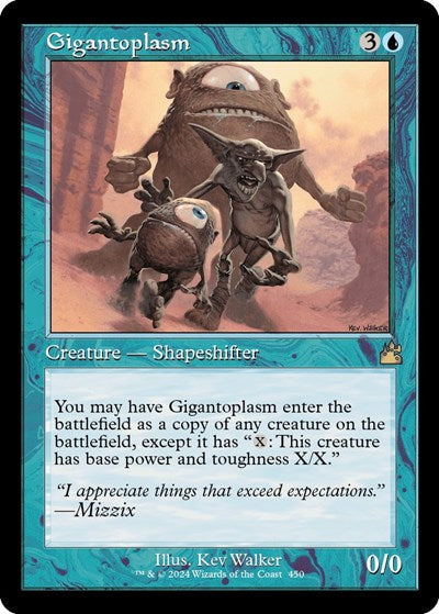 Gigantoplasm (Retro Frame) (Ravnica Remastered) Near Mint