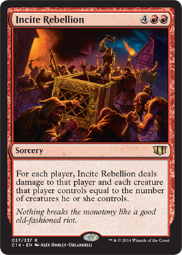 Incite Rebellion (Commander 2014 Edition) Near Mint