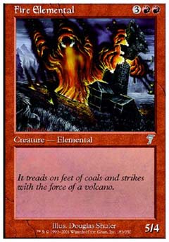 Fire Elemental (7th Edition) Good