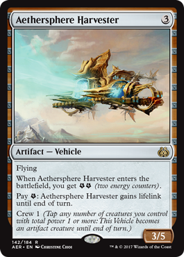 Aethersphere Harvester (Aether Revolt) Near Mint