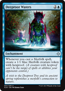 Deeproot Waters (Ixalan) Near Mint Foil