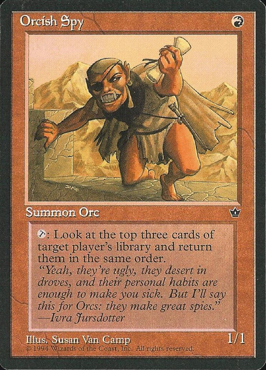 Orcish Spy (2) (Fallen Empires) Near Mint