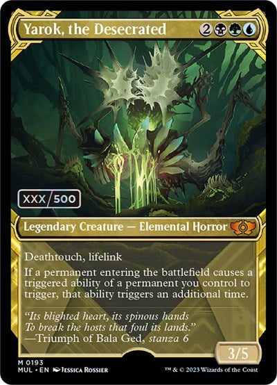 Yarok, the Desecrated (Serialized) (March of the Machine: Multiverse Legends) Near Mint