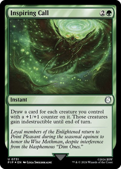 Inspiring Call (Surge Foil) (Universes Beyond: Fallout) Near Mint