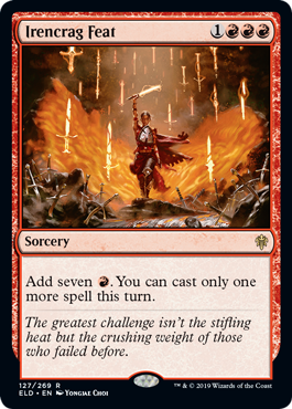 Irencrag Feat (Throne of Eldraine) Near Mint