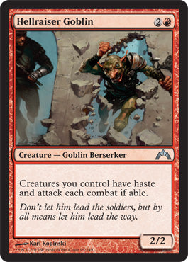 Hellraiser Goblin (Gatecrash) Near Mint Foil