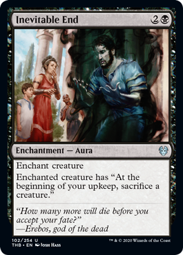 Inevitable End (Theros Beyond Death) Near Mint Foil