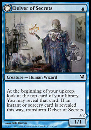 Delver of Secrets (Insectile Aberration) (Innistrad) Near Mint