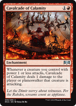 Cavalcade of Calamity (Ravnica Allegiance) Near Mint Foil