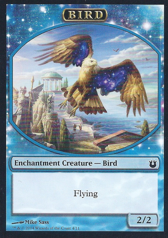 Blue Bird Token (Born of the Gods) Near Mint