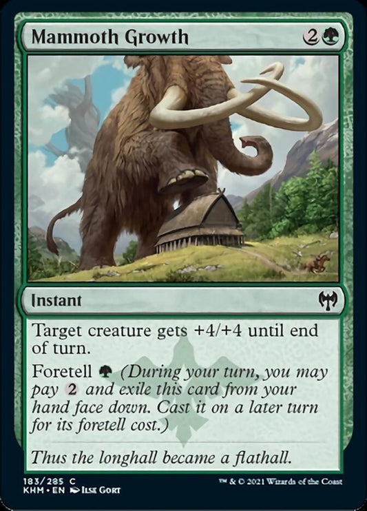 Mammoth Growth (Kaldheim) Near Mint