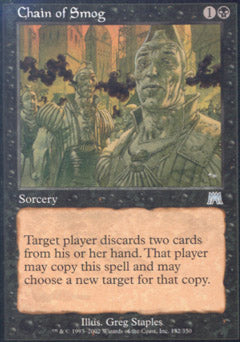 Chain of Smog (Onslaught) Near Mint Foil