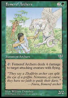 Femeref Archers (Mirage) Near Mint