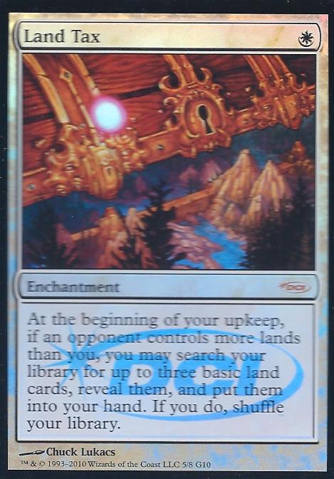 Land Tax (Judge Promo) (Promotional Cards) Near Mint Foil