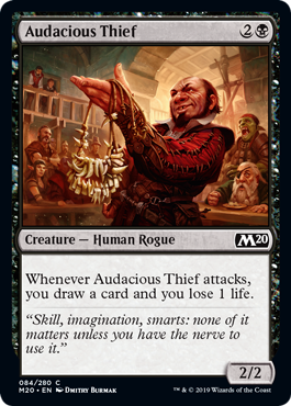 Audacious Thief (Magic 2020 Core Set) Near Mint Foil