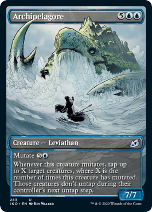 Archipelagore (Showcase) (Ikoria: Lair of Behemoths) Near Mint Foil
