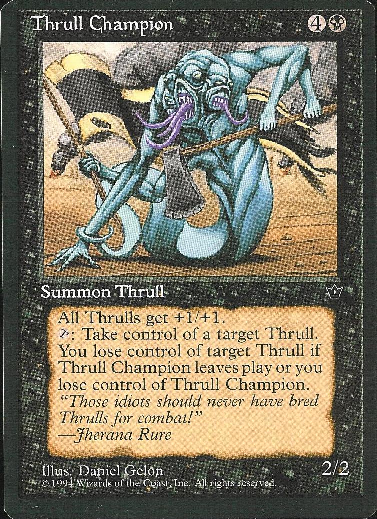 Thrull Champion (Fallen Empires) Near Mint