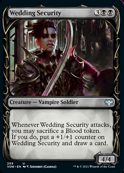 Wedding Security (Showcase) (Innistrad: Crimson Vow) Near Mint